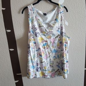 Disney Princess Pop Art Tank Top